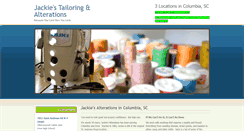 Desktop Screenshot of columbiaalterations.com